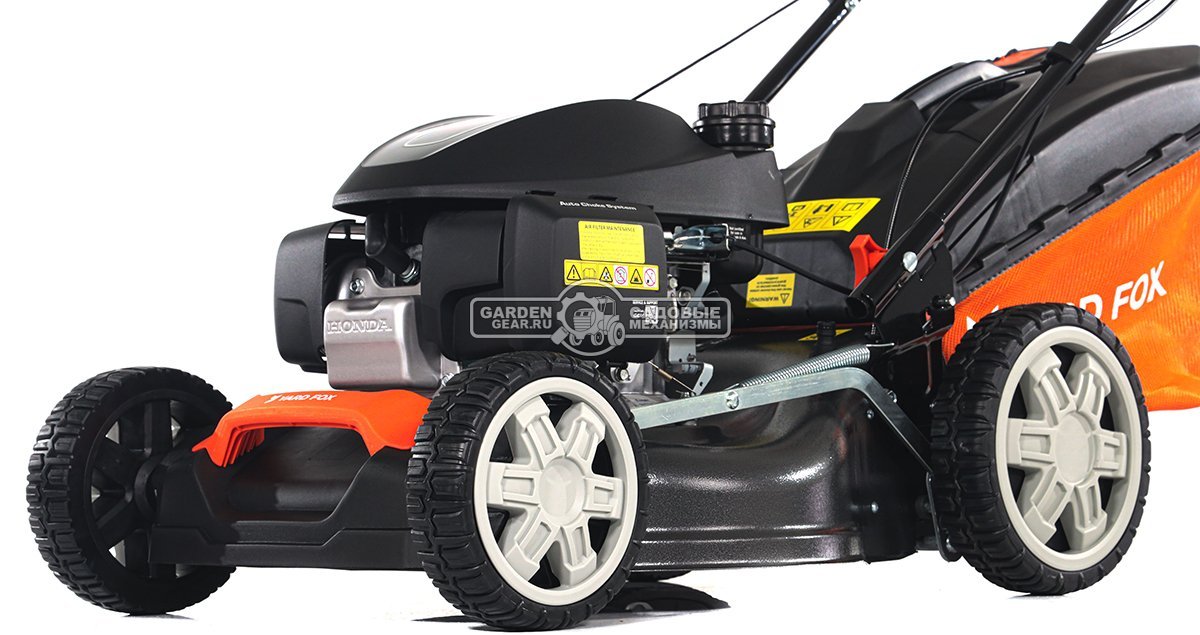 Газонокосилка бензиновая Yard Fox 46SH (PRC, 46 см, Honda GCV145, 145 см3, сталь, 3 в 1, 60 л, 27.9 кг)