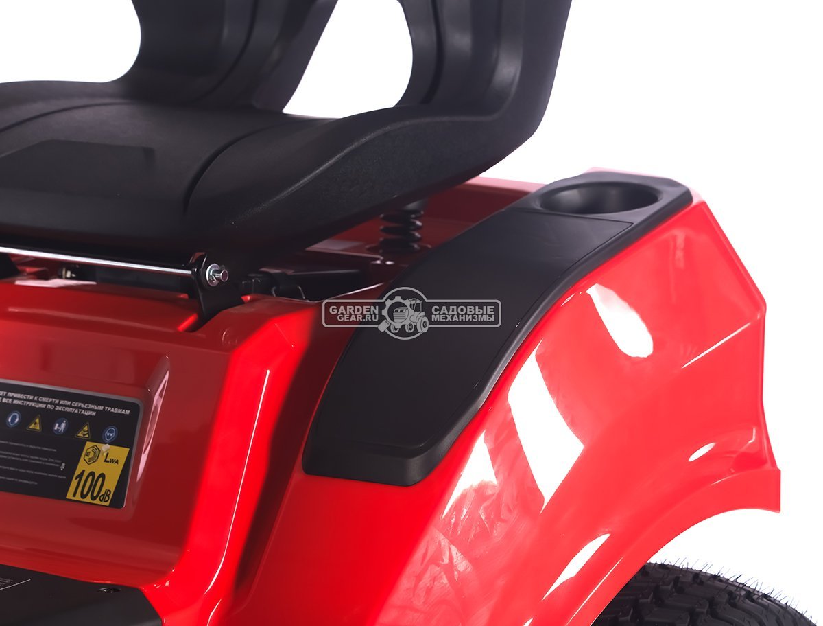 Садовый трактор Evoline TRG 98 H (PRC, Loncin 452 куб.см., гидростатика, ширина кошения 96 см, боковой выброс, 182 кг)