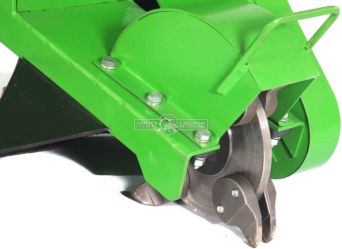 Измельчитель пней Дровосек ИП350 (RUS, 420 см3, диаметр фрезы 340 мм, 150 кг)