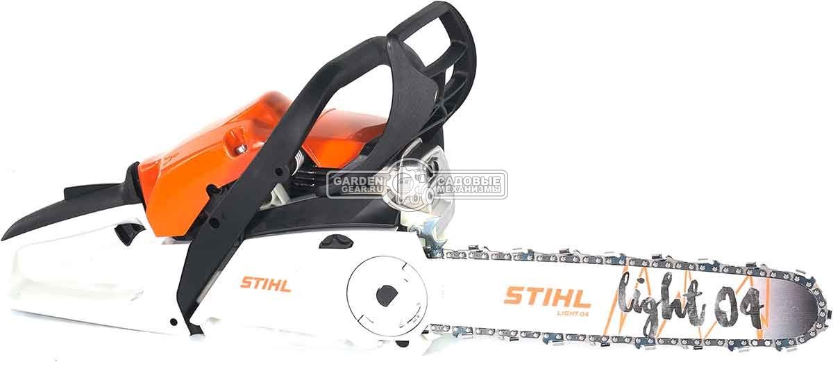 Бензопила Stihl MS 172 C-BE 14" 2-Mix (PRC, 30,1 куб.см., 1,3 кВт/1,8 л.с, Ergostart, 3/8", 1,3 мм, 50E, 4,8 кг)
