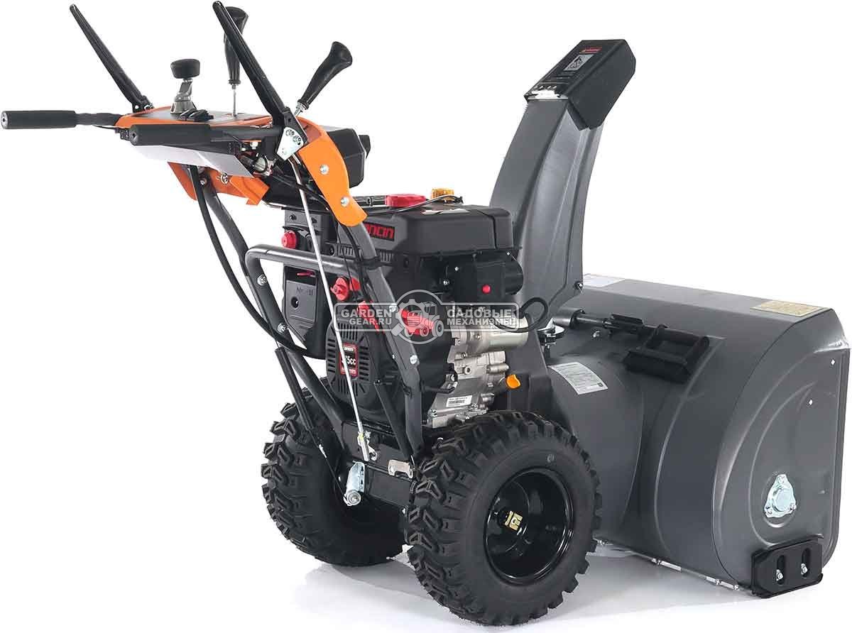 Снегоуборщик Villartec WB1387E (PRC, 86 см, Loncin, 375 см3, эл/стартер 220В, фара, подогрев рукояток, дифференциал, скорости 6/2, 127 кг)