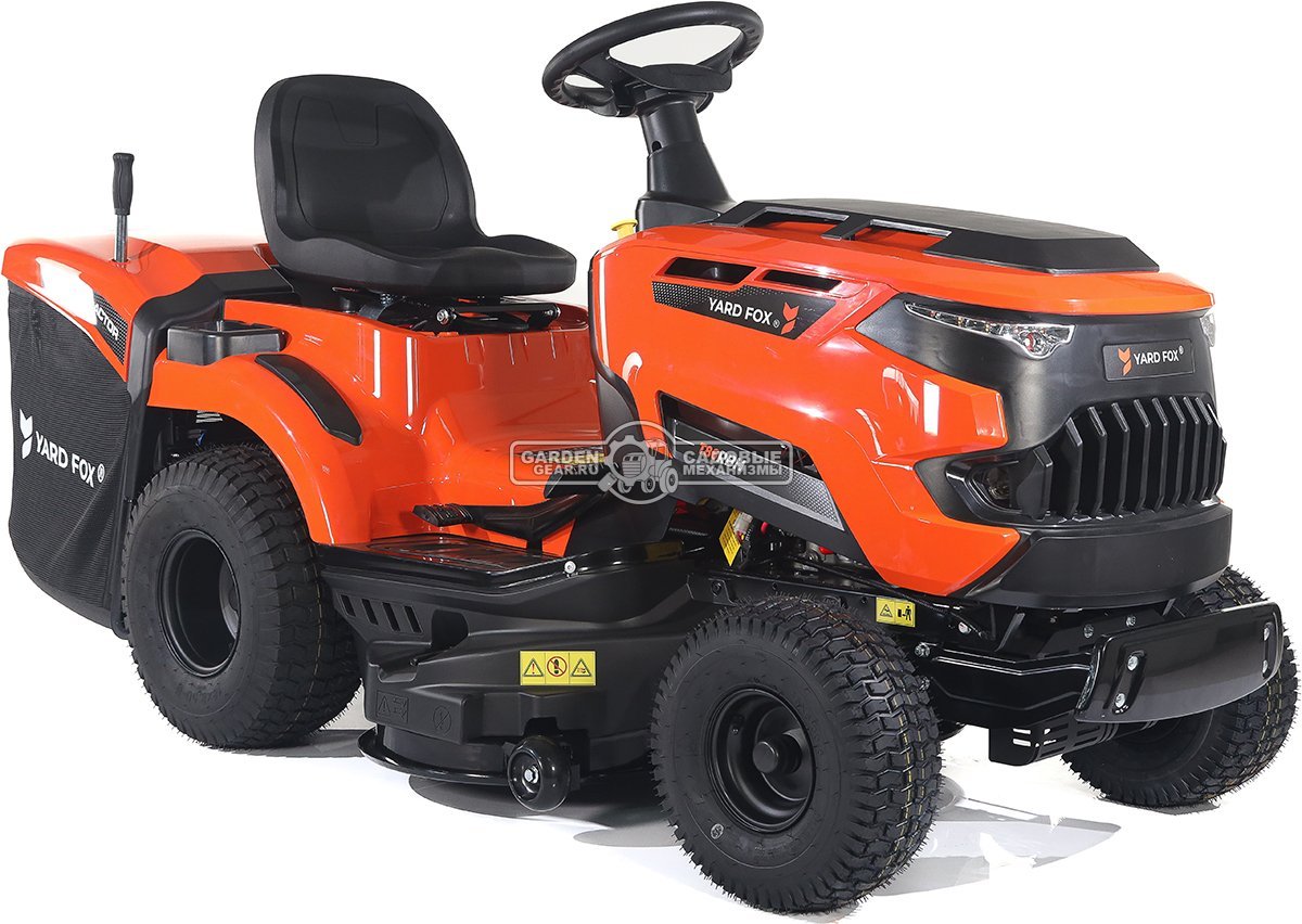 Садовый трактор Yard Fox T 86RBH (PRC, Loncin, 352 куб.см., гидростатика, травосборник 245 л, ширина кошения 86 см, 184 кг)