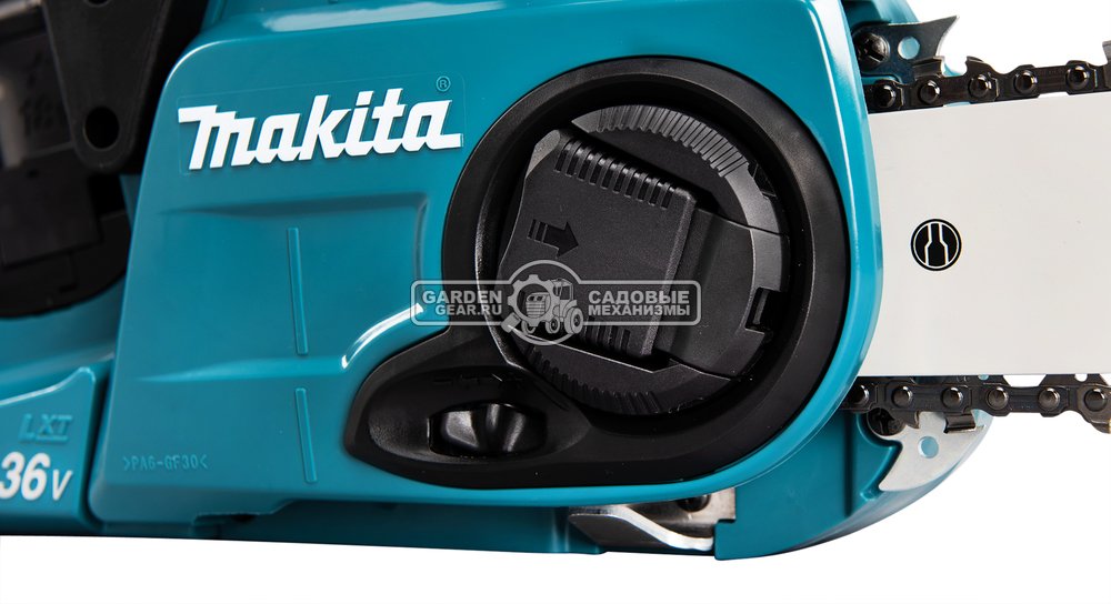 Пила аккумуляторная цепная Makita DUC353Z 14&quot; без АКБ и ЗУ (PRC, LXT BL 2х18В, 3/8&quot;, 1.1 мм, 52Е, 4.6 кг)