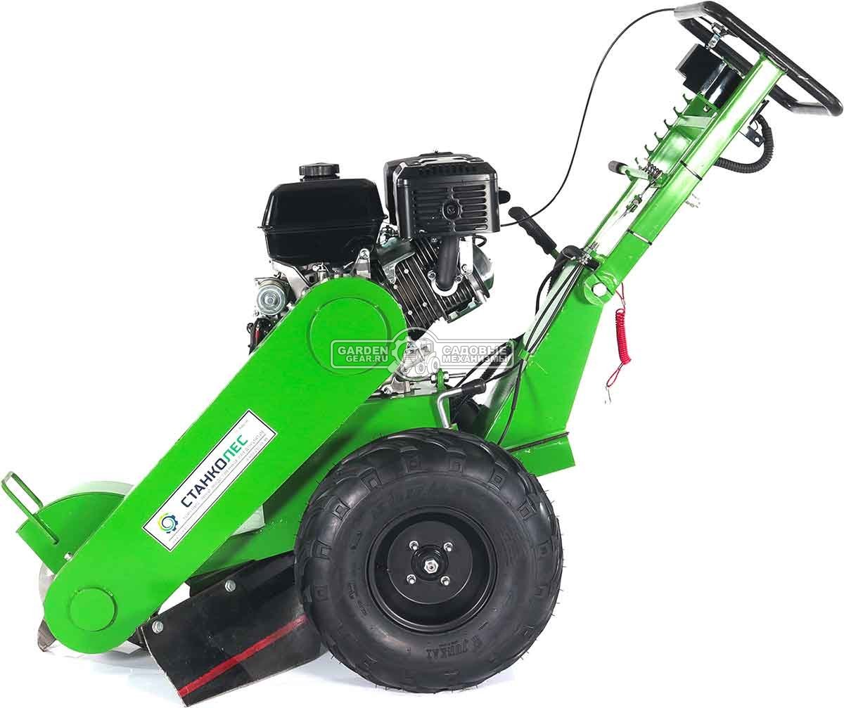 Измельчитель пней Дровосек ИП350 (RUS, 420 см3, диаметр фрезы 340 мм, 150 кг)