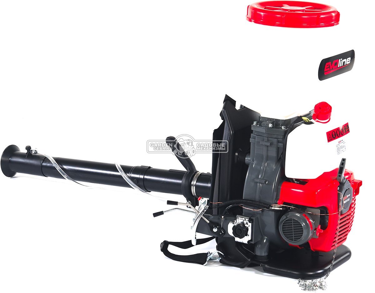Опрыскиватель бензиновый EVOline MBG 54 Plus (PRC, распыление воздухом, 82.4 см3., 4.0 кВт./5.5 л.с., 20 л, 12 кг)