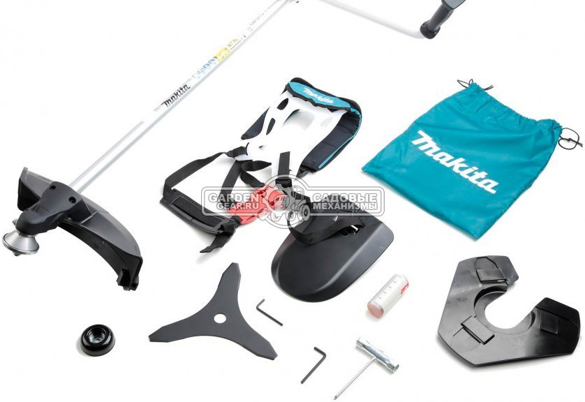 Бензокоса Makita EBH341U 4-х тактная  (PRC, 33.5 см3, 1.45 л.с., нож 3Т, леска 2.4 мм - опция, 7.1 кг)