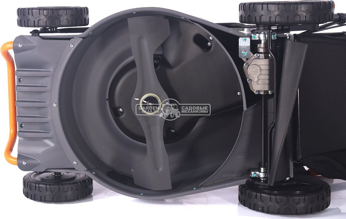 Газонокосилка бензиновая Villartec MB 448VC Commercial (PRC, 48 см, Loncin Ready Start 166 см3, сталь, вариатор, 4 в 1, 75 л, 30 кг)