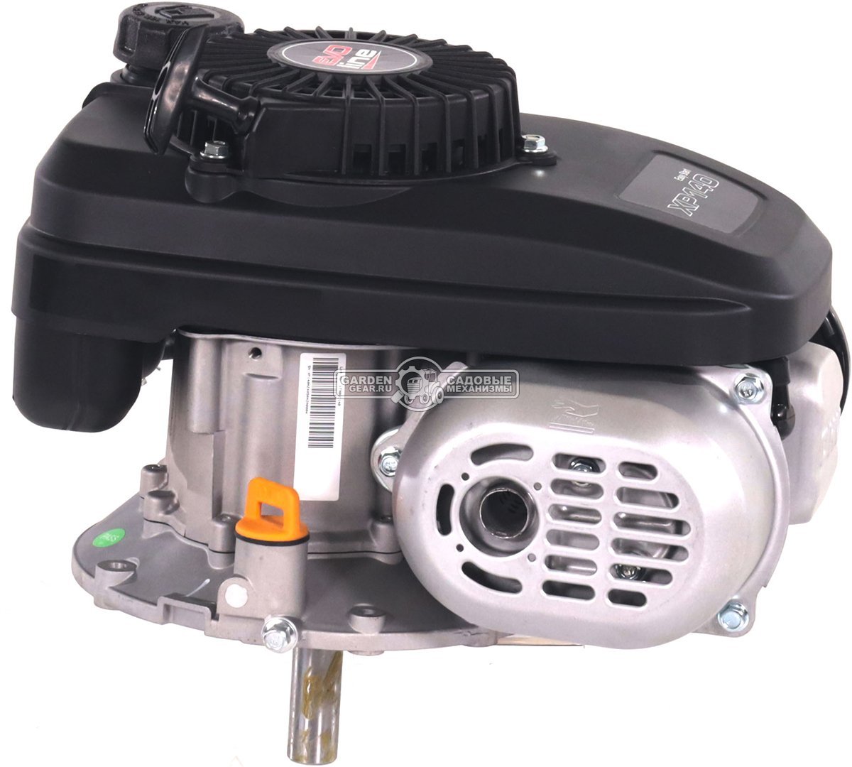Бензиновый двигатель EVOline XP 140 A (3,5 л.с., 141 куб.см., D=22,2 мм, L=80 мм, алюминиевый маховик, динамический тормоз, 7,8 кг.)