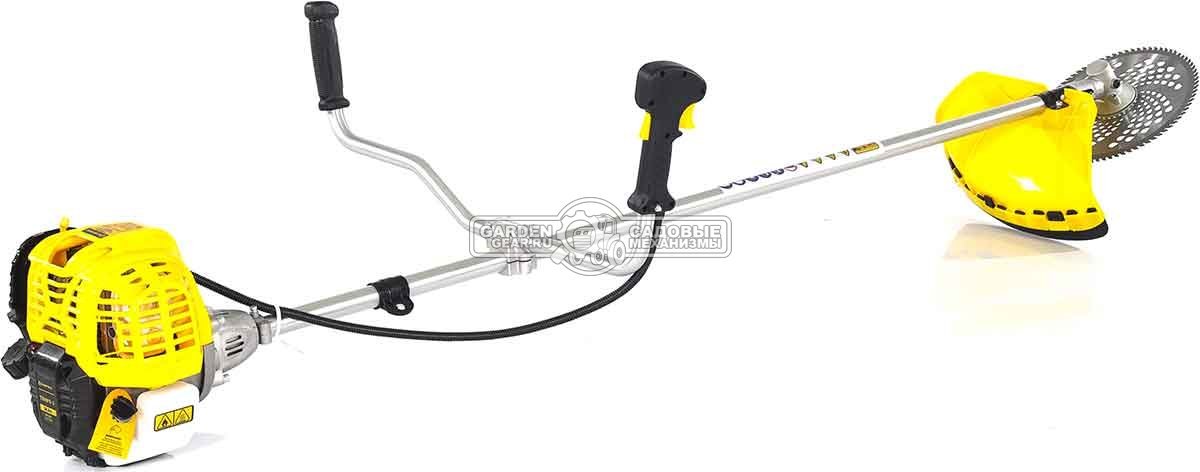 Бензокоса Champion T394FS-2 4-х тактная (PRC, 38.9 см3, 1.2 кВт/1.63 л.с., диск 80Т/255 + леска 2.4 мм, неразборная, 7.7 кг)