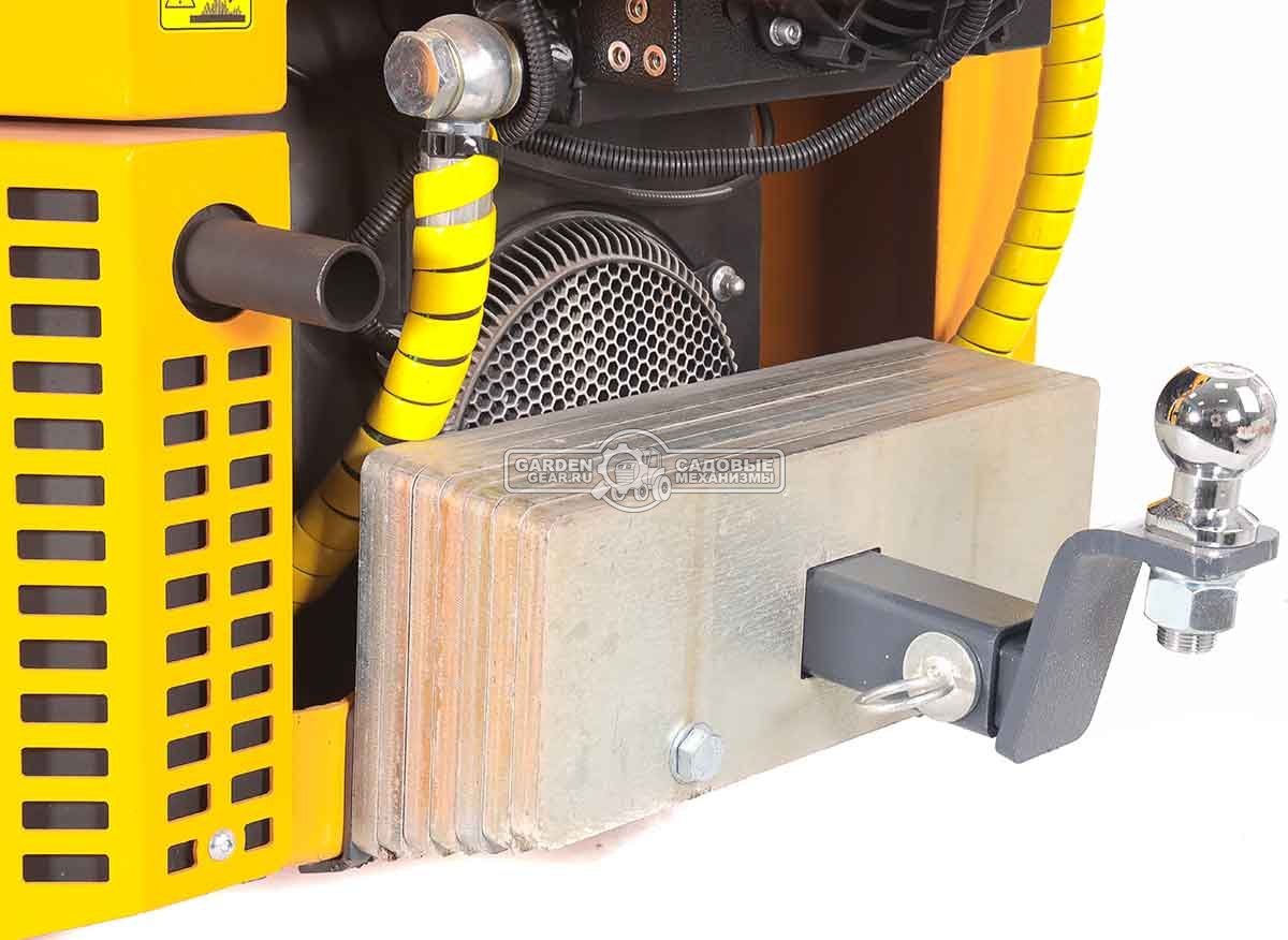 Универсальная машина мини-погрузчик Baumech ML-02 Pro + гидравлический отвал 120 см. с двигателем Zongshen GB750 EFI V-Twin инжектор