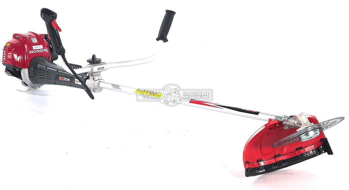 Бензокоса EVOline BCG 50H (4T) 4-х тактная (PRC, Honda 47.9 см3, 2.0 л.с., леска 2.5 мм + нож + пильный диск, ремень, 8.0 кг)