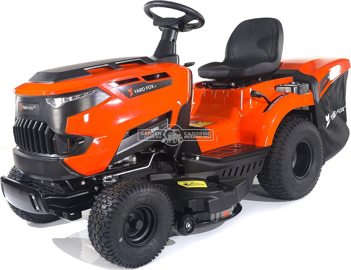 Садовый трактор Yard Fox T 86RBH (PRC, Loncin, 352 куб.см., гидростатика, травосборник 245 л, ширина кошения 86 см, 184 кг)