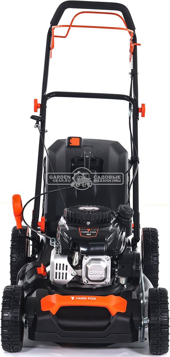 Газонокосилка бензиновая Yard Fox 46S (PRC, 46 см, Zongsheng NP150, 149 см3, сталь, 3 в 1, 60 л, 27.9 кг)
