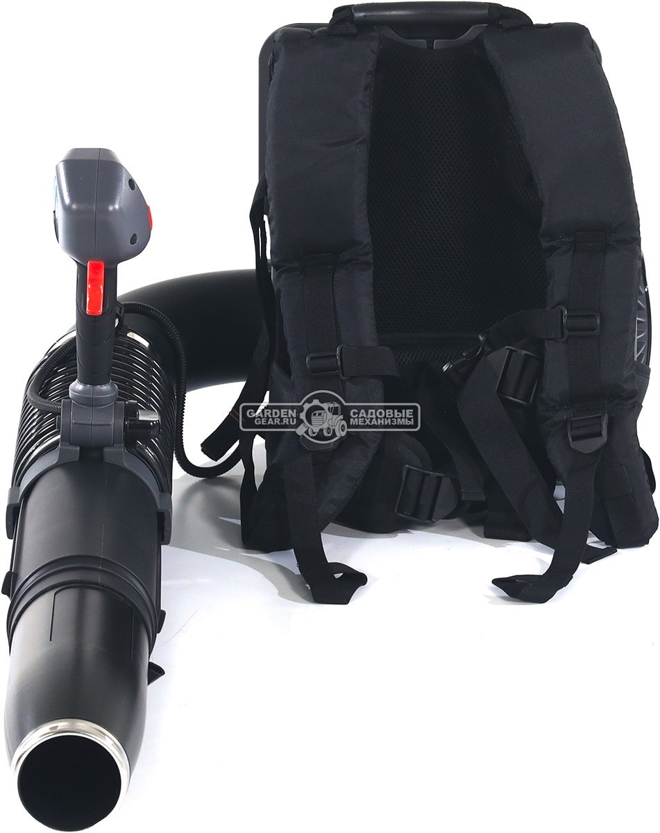 Воздуходувка аккумуляторная ранцевая Caiman ENO BVBPI 60V без АКБ и ЗУ Standart Connect (RUS, BL 60В, 324 км/ч, 170-1360 м3\час, Turbo режим, 6,2 кг.)