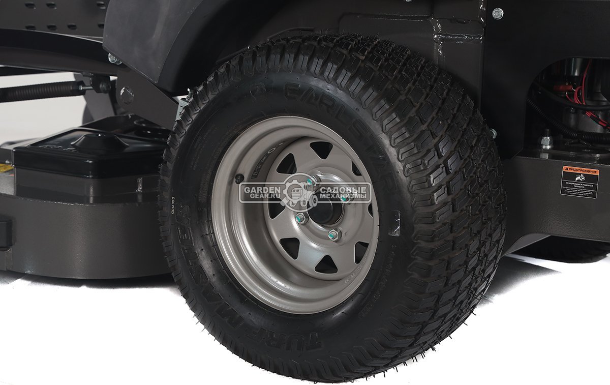 Садовый райдер Caiman Zero 137KC с нулевым радиусом разворота (RUS, Kawasaki FX751V, 852 куб.см., гидростатика, ширина кошения 137 см., 649 кг.)