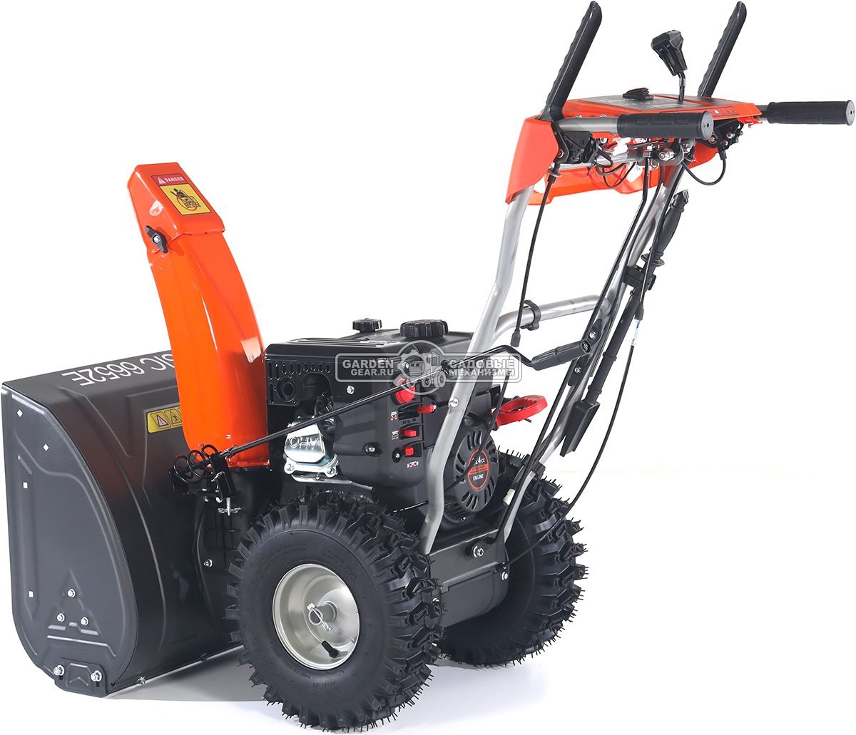 Снегоуборщик Yard Fox 6652E Basic (PRC, 66 см, Rato, 224 см3, эл/стартер 220В, подогрев рукояток, фара, скорости 6/2, 60 кг)