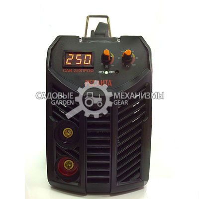 Сварочный аппарат инверторный Ресанта САИ 250 ПРОФ (PRC, 100-260 В, 10-250 А, 6 мм, 10 кг)