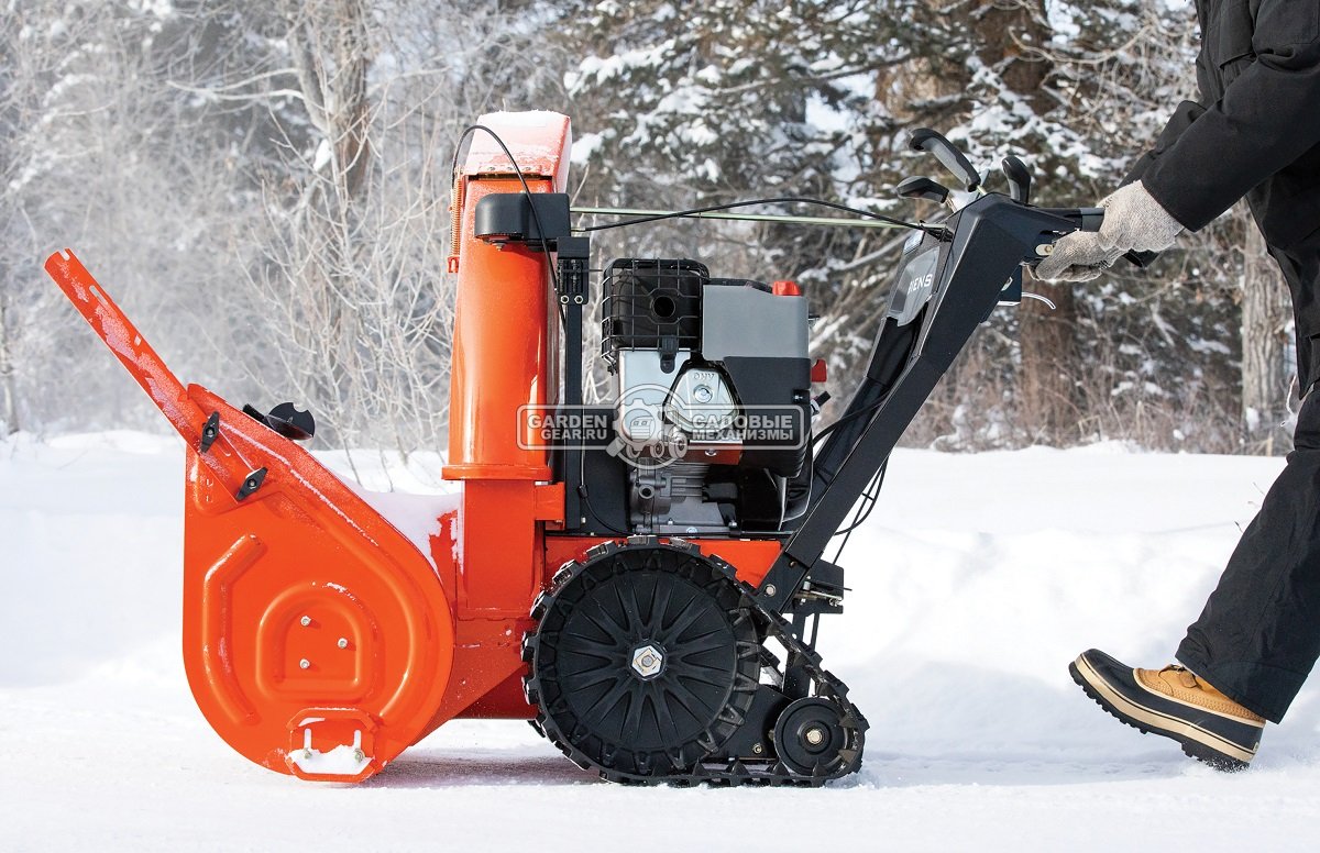 Снегоуборщик Ariens ST 28 SHO EFI Platinum RapidTrack гусеничный (USA, 71,2 см., Ariens AX, 369 см3, эл/стартер 220В, AutoTurn, 128,4 кг.)