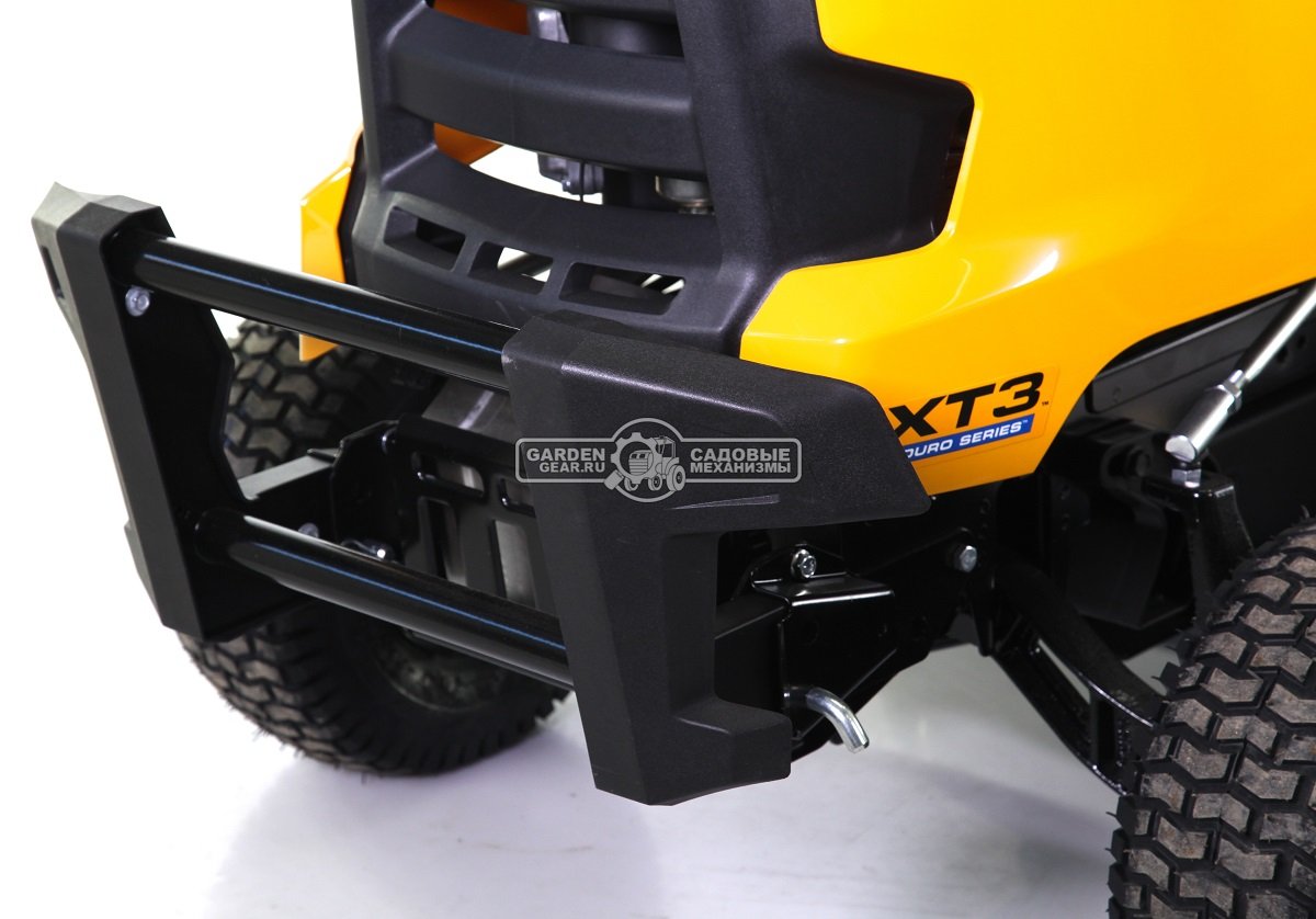 Садовый трактор Cub Cadet XT3 QR106 (USA, Kawasaki, V-Twin, 726 куб.см, гидростатика, травосборник 360 л., ширина кошения 106 см, 268 кг.)