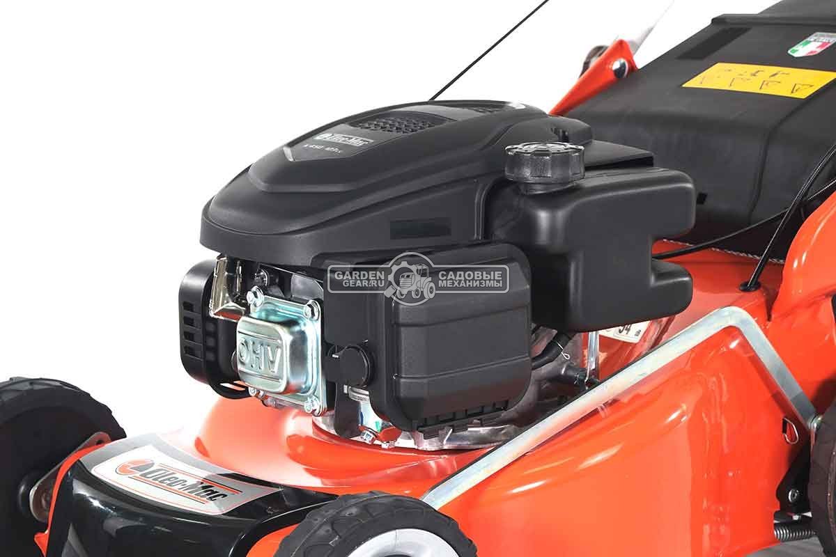 Газонокосилка бензиновая Oleo-Mac GV 44 TK Comfort Plus (ITA, 41 см, EMAK K450, 123 см3, сталь, 60 л, 24,5 кг.)