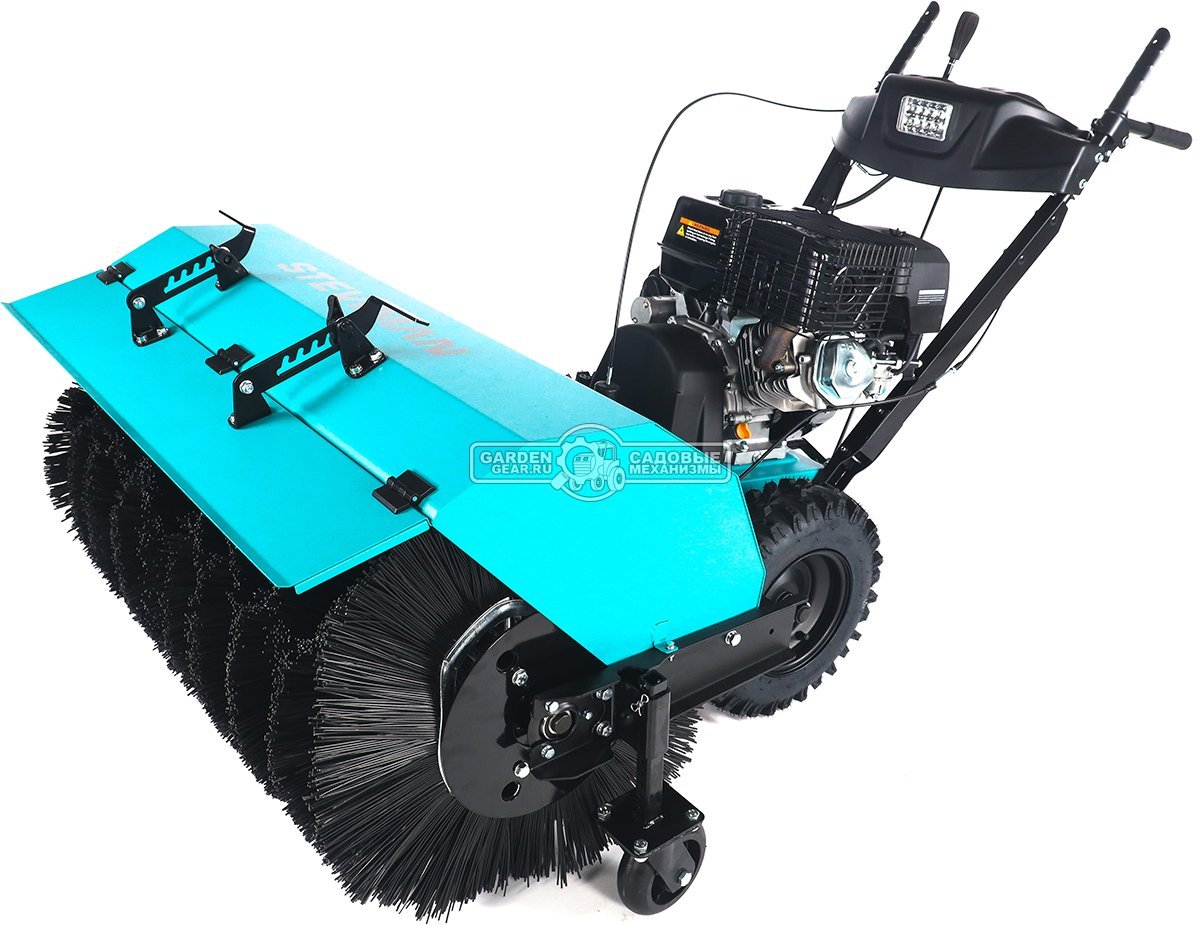 Подметальная машина Steviman RHINO (PRC, Loncin, 338 куб.см., ширина 110 см, диаметр 62 см, 6 вперед/2 назад, 100 кг.)