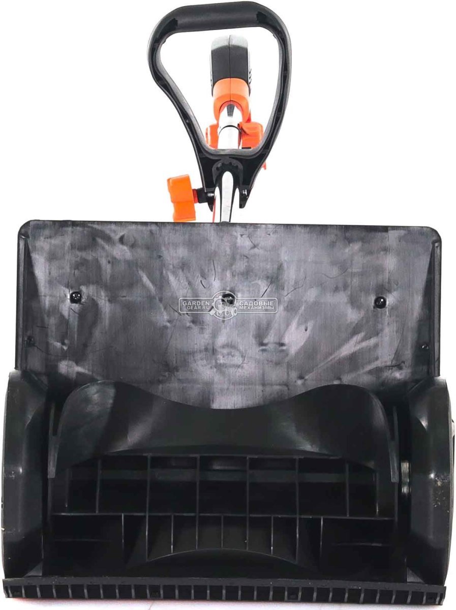 Снегоуборщик аккумуляторный / лопата Yard Fox 33E с АКБ 4 А/ч и ЗУ (PRC, BL 20В, ширина 33 см, 6 кг)