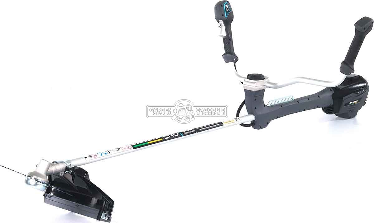 Мотокоса аккумуляторная Caiman ENO BCTXi 3 in 1 без АКБ и ЗУ (RUS, BL 60В, Maxi Connect, T-рукоятка, диск + нож 3T + леска 2.4 мм, 6.0 кг)