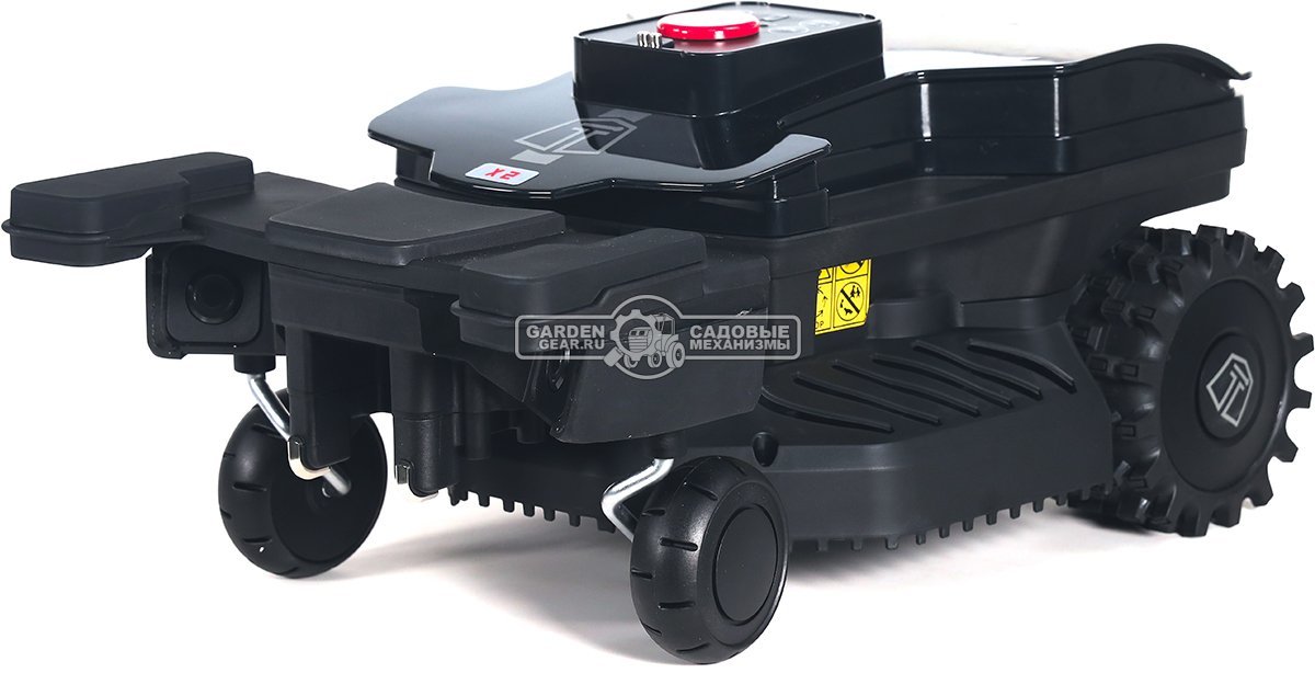 Газонокосилка робот Caiman Tech X2 Elite ZR Radar (ITA, площадь газона до 1000 м2, нож 18 см., Bluetooth, алгоритм умной стрижки, вес 7,5 кг.)