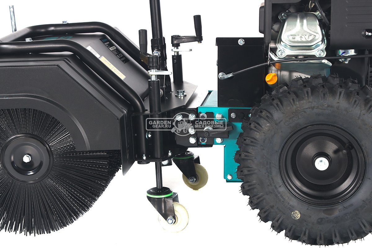 Подметальная машина Steviman SW-62E (PRC, Loncin LC170FS, 212 куб.см., ширина 62 см, диаметр 35 см, 6 вперед/2 назад, 73 кг.)