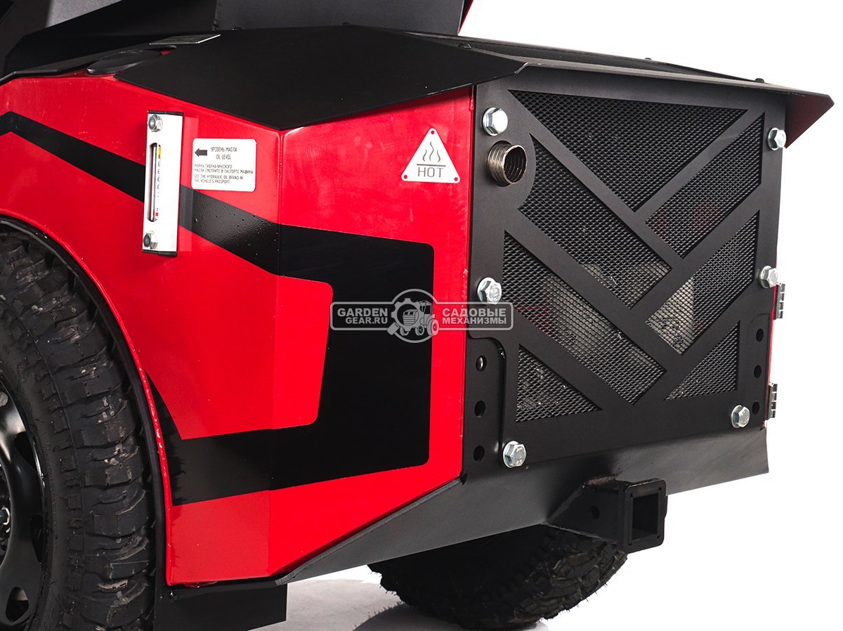 Мини-погрузчик шарнирно сочленённый RED RBF-03 Zongshen GB750EFI 30 л.с., грузоподъемность до 700 кг., ковш 150 л., 1270 кг.