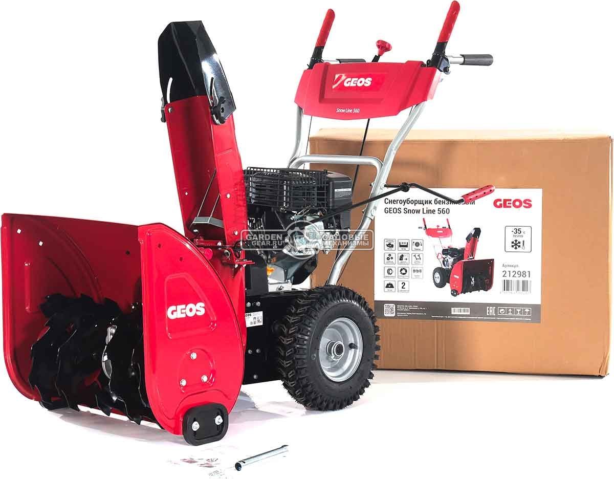 Снегоуборщик Geos Snow Line 560 (PRC, 56 см, Loncin, 163 куб.см., скорости 6/2, 70 кг)