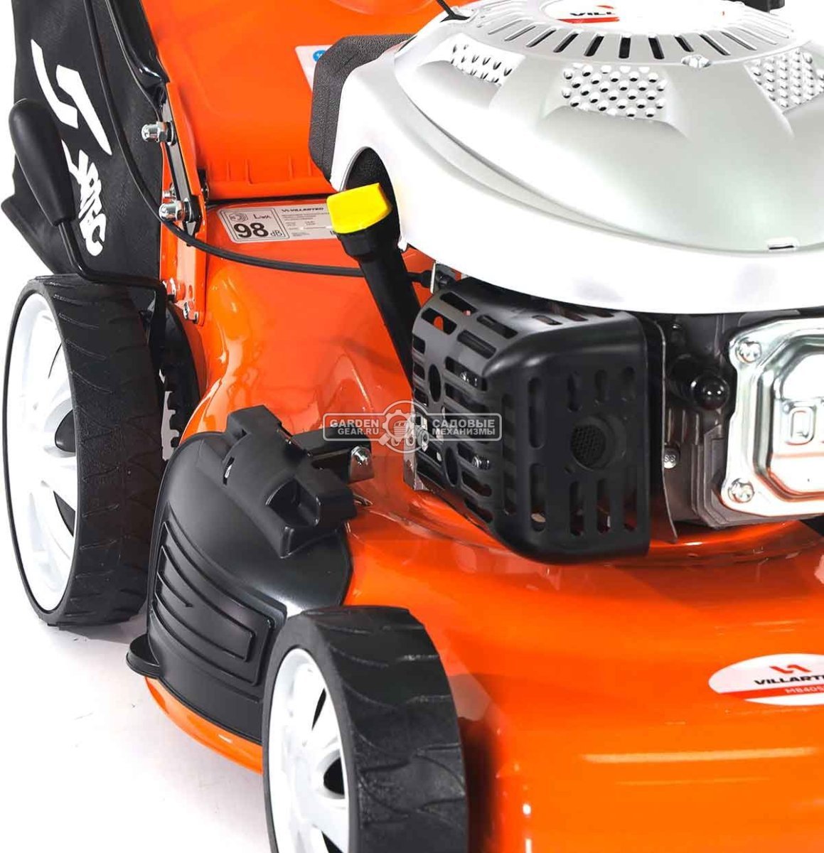 Газонокосилка бензиновая Villartec MB 4051T (PRC, 51 см, 173 см3, сталь, 3 в 1, 65 л, 36.5 кг)