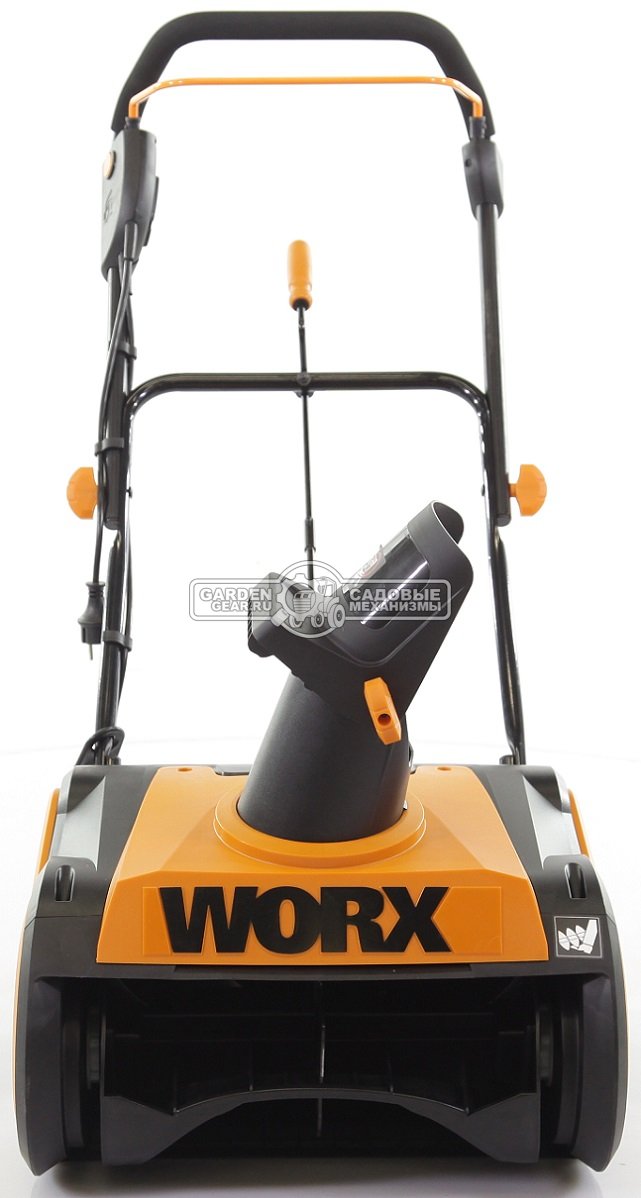 Снегоуборщик электрический Worx WG450E (PRC, 1600 Вт, 46 см, 12 кг)