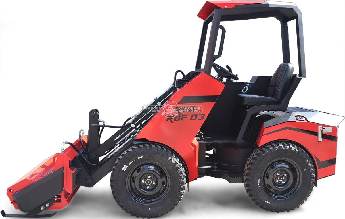 Культиватор RED для мини-погрузчика, ширина 125 см., 138 кг.