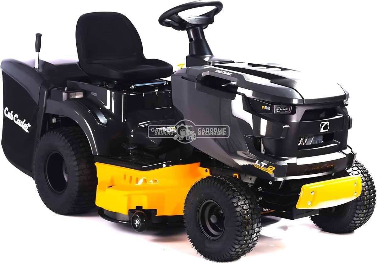 Садовый трактор Cub Cadet LT2 R92 (PRC, Cub Cadet, 547 куб.см., гидростатика, травосборник 245 л, ширина кошения 92 см, 198 кг)