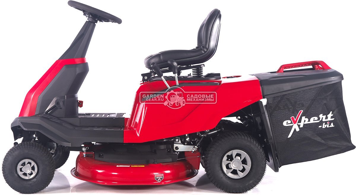 Садовый минирайдер Expert-bis R66A (PRC, 224 куб.см, гидростатика, травосборник 150 л, ширина кошения 66 см, фара, 130 кг)