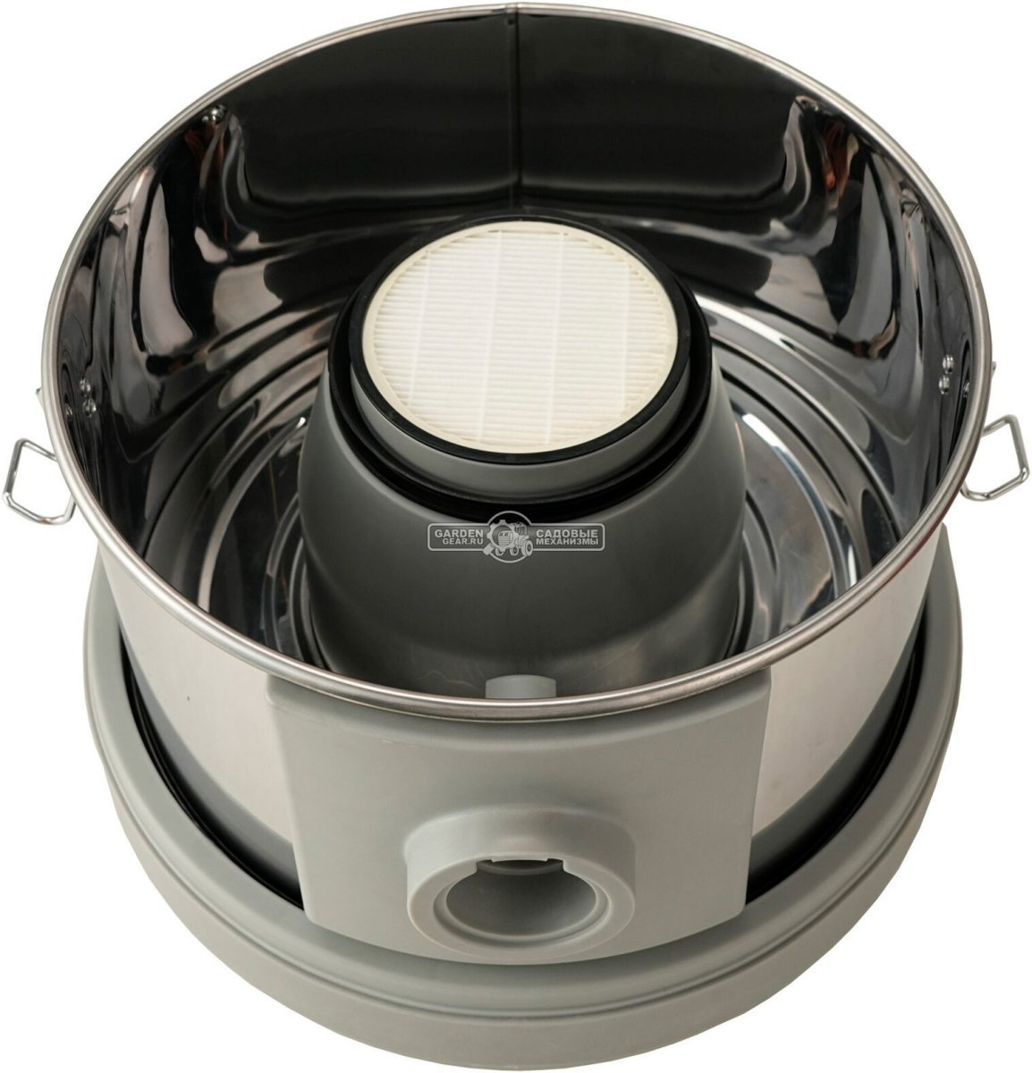 Пылесос промышленный Evoline DVC 115 для сухой уборки (PRC, 1.0 кВт, 2760 л/мин, 180 мбар, контейнер 15 л, шланг 2.5 м, 8.8 кг)