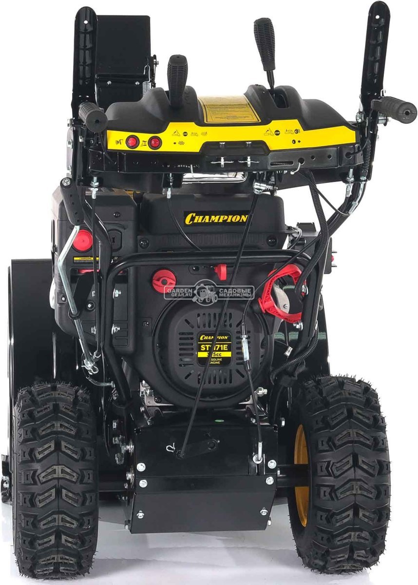 Снегоуборщик Champion ST1171E (PRC, 70 см., Champion, 375 см3,  эл/стартер 220В, фара, автоматический дифференциал, 123.5 кг)