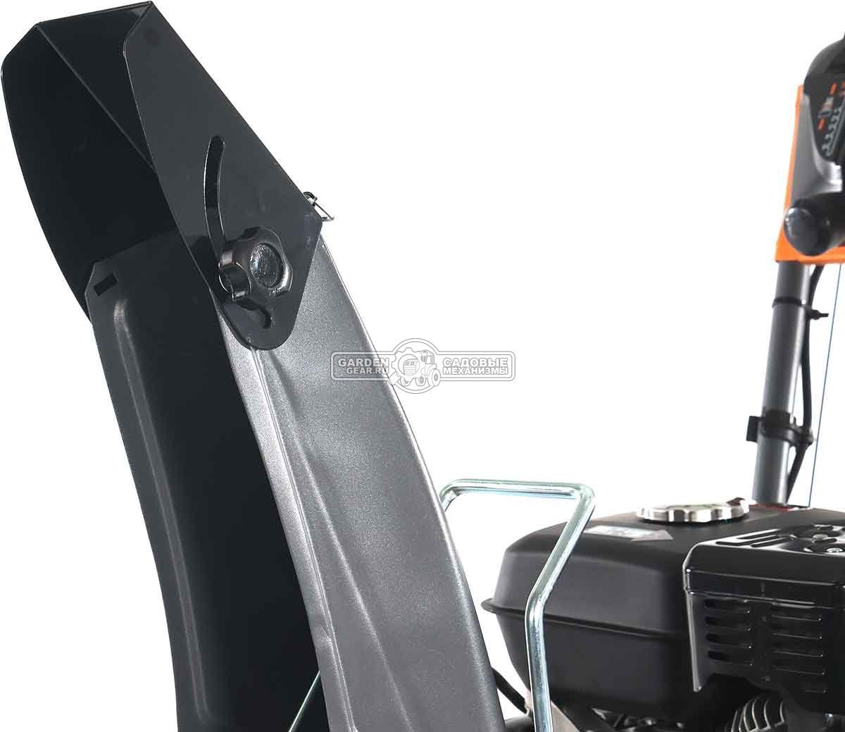 Комбимашина Villartec SW7080E с щеткой 80 см и снегоуборщиком 56 см (PRC, 7,0 л.с., 212 см3, эл/стартер, фара, скорости 5/2, 73 кг)