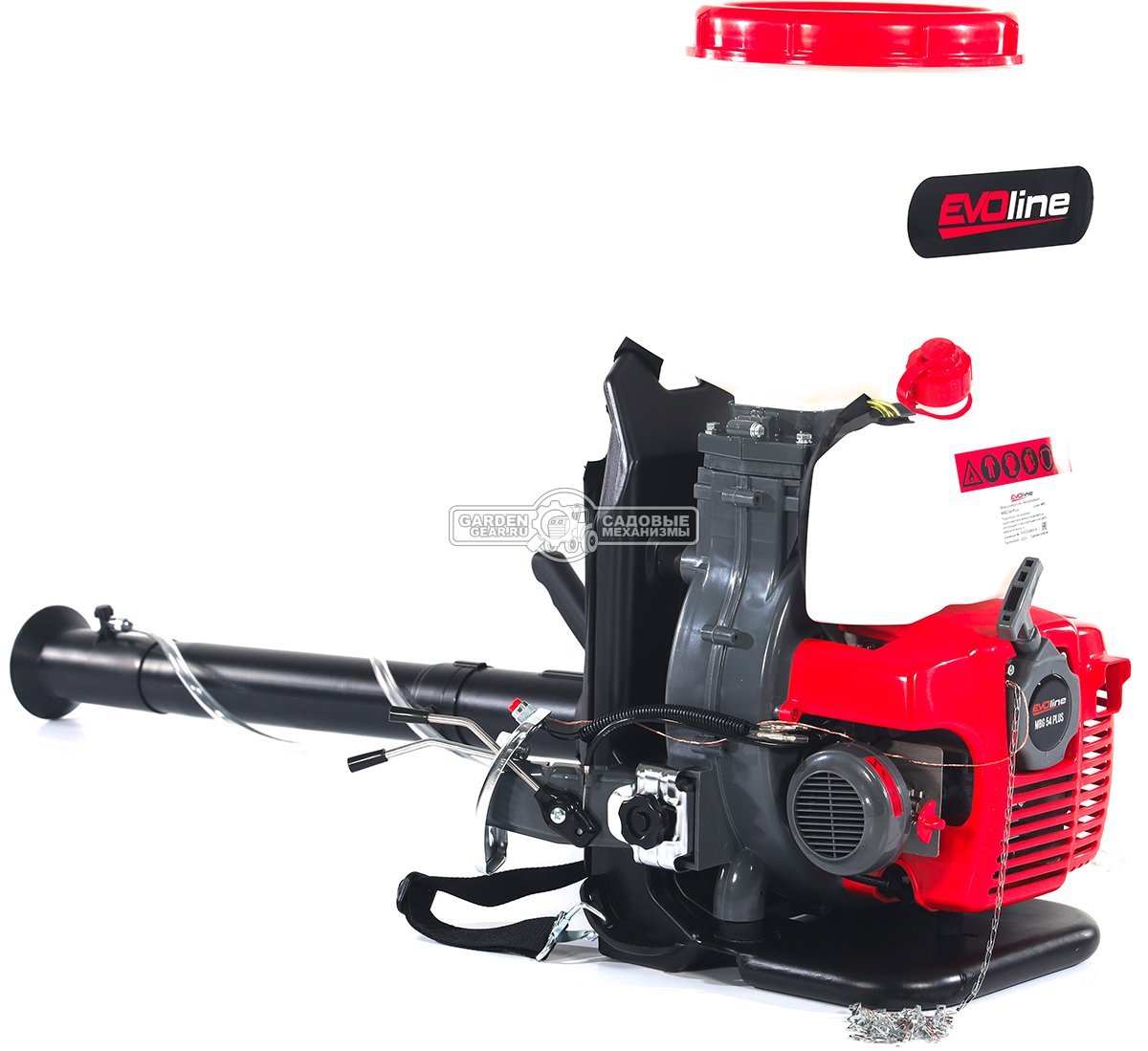 Опрыскиватель бензиновый EVOline MBG 54 Plus (PRC, распыление воздухом, 82.4 см3., 4.0 кВт./5.5 л.с., 20 л, 12 кг)