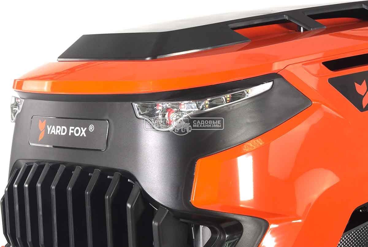 Садовый трактор Yard Fox T 102RDH (PRC, Loncin LC2P73F, 586 куб.см., гидростатика, травосборник 245 л, ширина кошения 102 см, 196 кг)