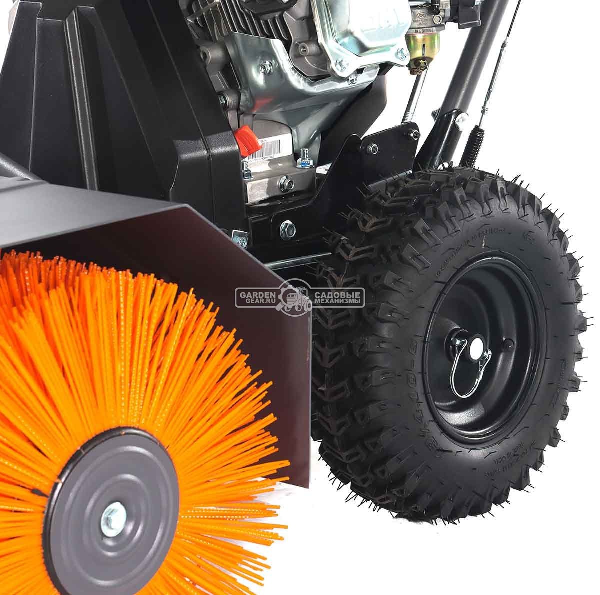 Подметальная машина Villartec S 7080E (PRC, 7.0 л.с., 212 см3, скорости 5/2, шир. 80 см., диам. 34,5 см., эл/стартер, фара, 70 кг)