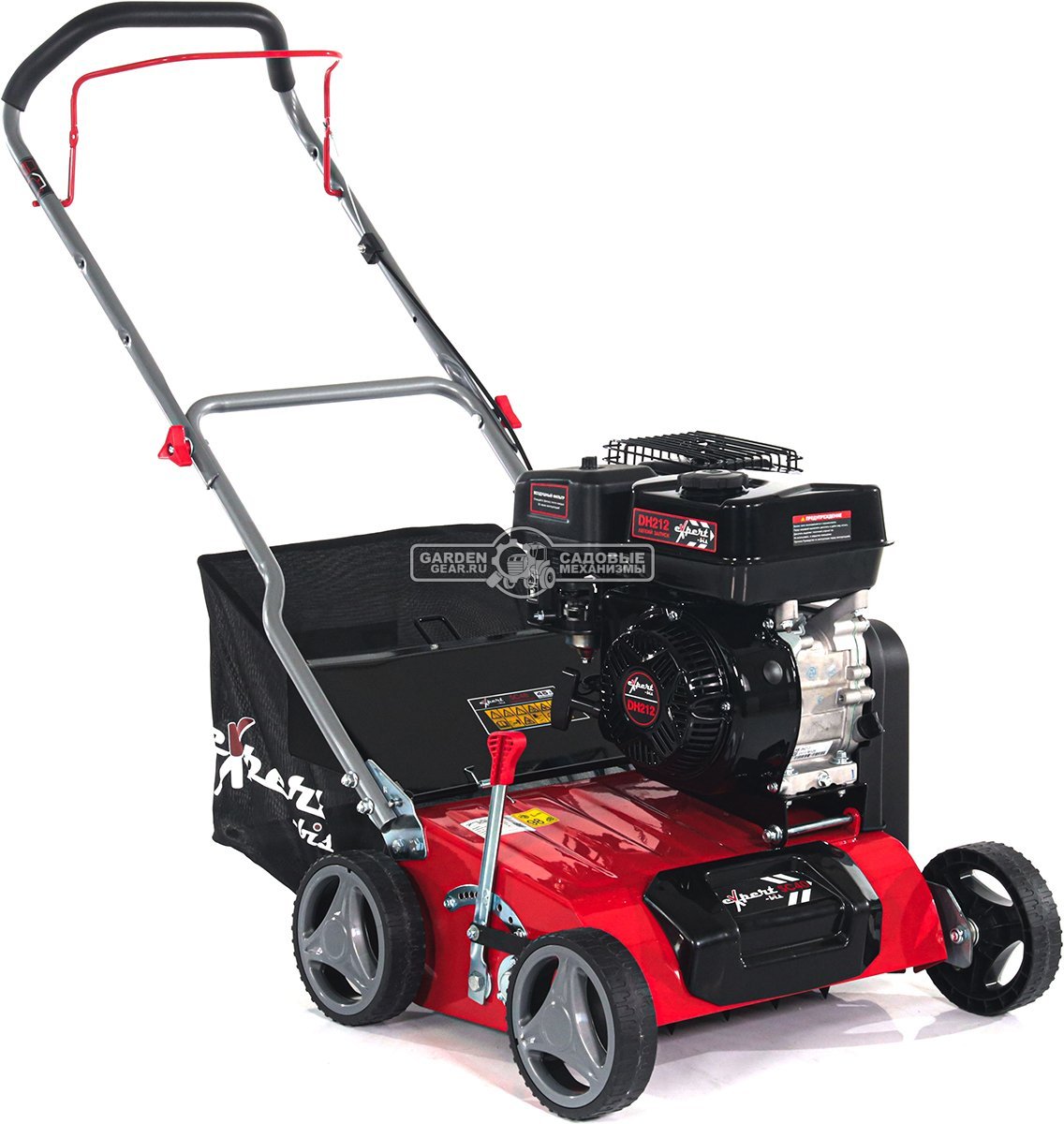 Вертикуттер - аэратор бензиновый Expert-bis SC40 (PRC, 40 см, 208 см3, ножи + пружины, 45 л, 33 кг)