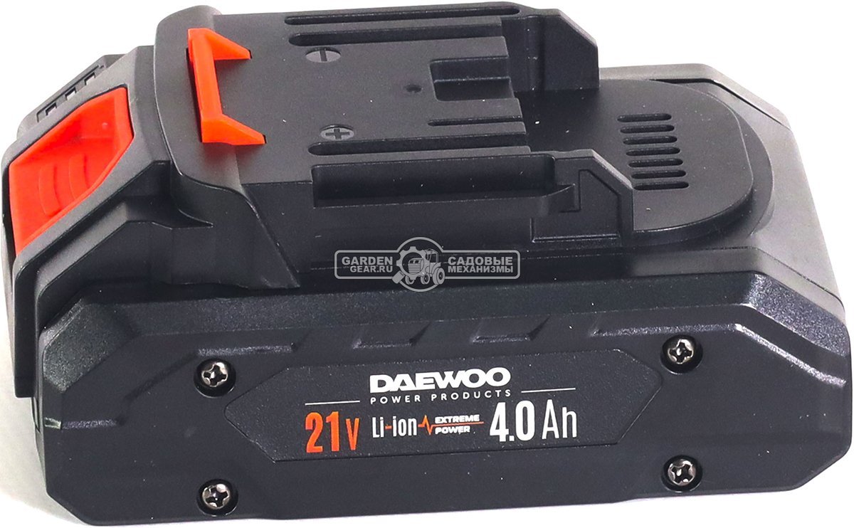 Аккумулятор Daewoo DABT 4221Li (PRC, Li-Ion, 21В, 4.0 А/ч, 0.52 кг, элементы 21700)