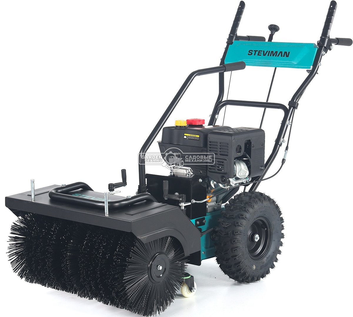 Подметальная машина Steviman SW-62E (PRC, Loncin LC170FS, 212 куб.см., ширина 62 см, диаметр 35 см, 6 вперед/2 назад, 73 кг.)