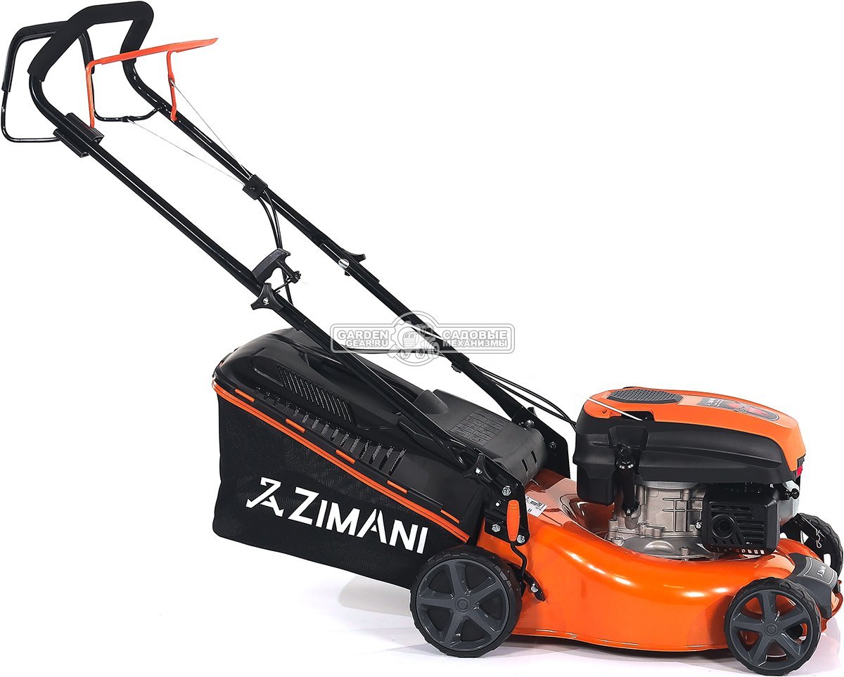 Газонокосилка бензиновая ZimAni LC142B (PRC, 42 см, 145 см3, Quattro Blade, 45 л, 23 кг)