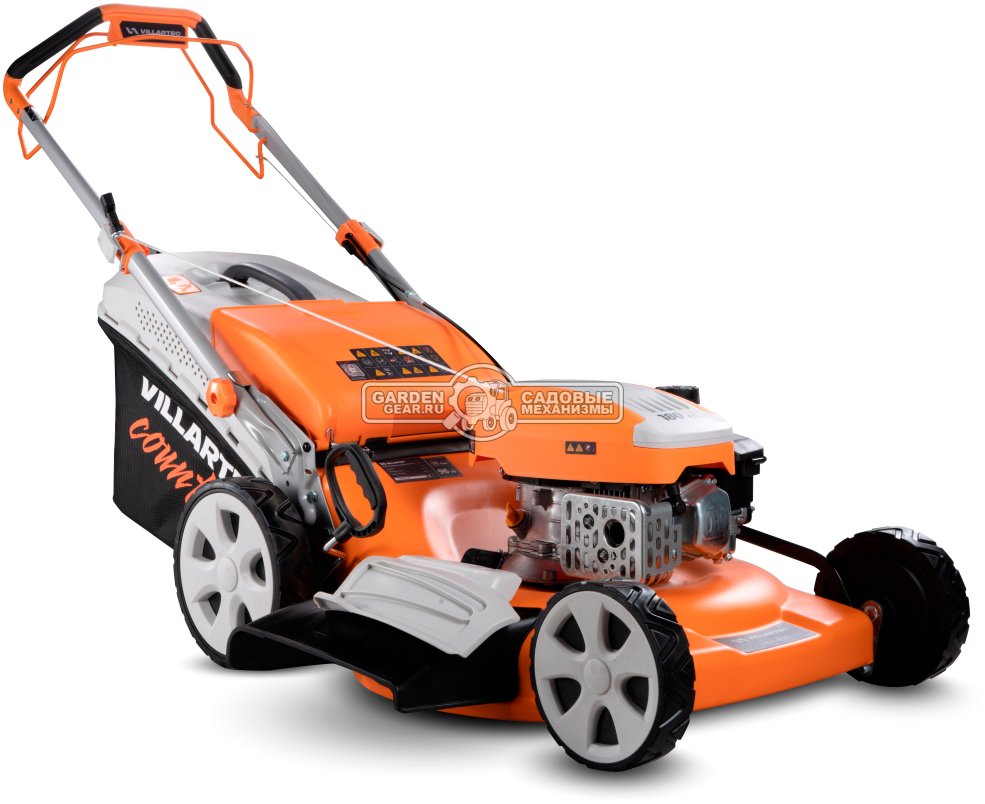 Газонокосилка бензиновая Villartec MB C-653T (PRC, 53 см, 180 см3, сталь, 4 в 1, 65 л, 35.2 кг)