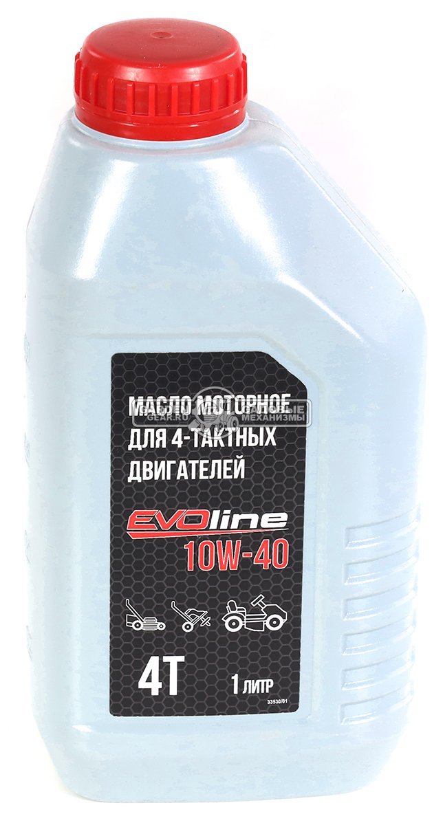 Масло всесезонное 4-тактное EVOline SAE 10W40 1 л., полусинтетическое