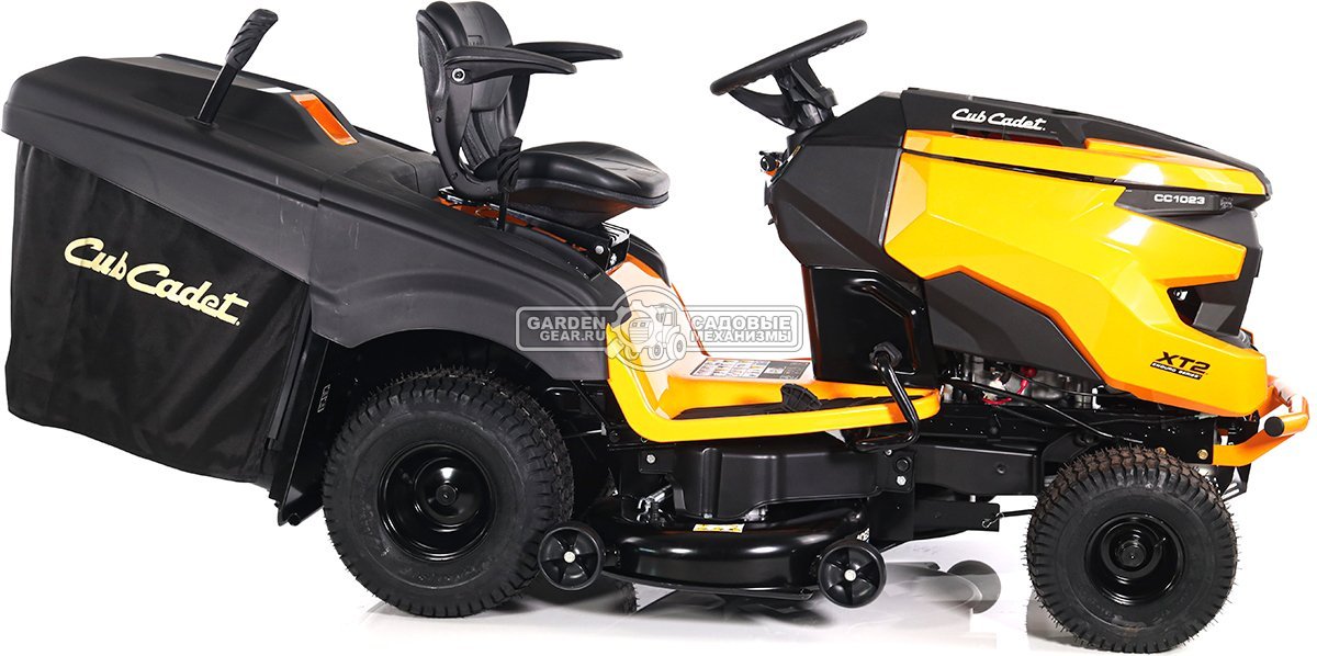 Садовый трактор Cub Cadet XT2 CC1023 (USA, Kohler KT730 25HP, V-Twin, 725 куб.см, гидростатика, травосборник 320 л., ширина кошения 106 см., 253 кг.)