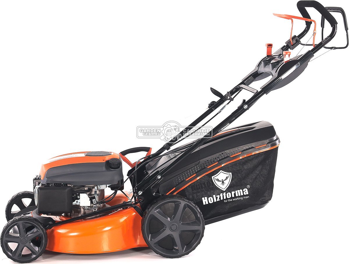 Газонокосилка бензиновая Holzfforma LC251V (PRC, 51 см, 196 см3, 3 в 1, Quattro Blade, вариатор, 65 л, 35 кг)